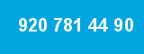 920 781 44 90